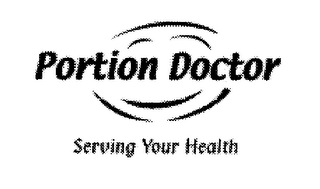 PORTION DOCTOR SERVING YOUR HEALTH logo