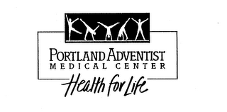 PORTLAND ADVENTIST MEDICAL CENTER HEALTH FOR LIFE logo