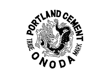 PORTLAND CEMENT TRADE MARK ONODA logo