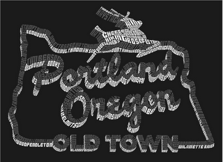 PORTLAND OREGON OLD TOWN logo