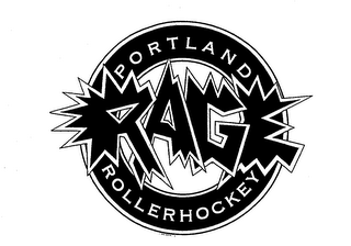 PORTLAND RAGE ROLLER HOCKEY logo