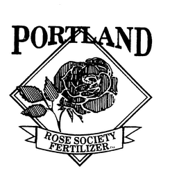 PORTLAND ROSE SOCIETY FERTILIZER logo