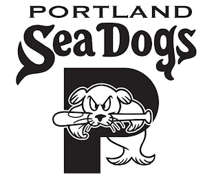 PORTLAND SEA DOGS P logo