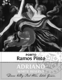 PORTO RAMOS PINTO ADRIANO WHITE RESERVA DOUSE VALLEY PORT WINE, ESTATE GROWN. logo