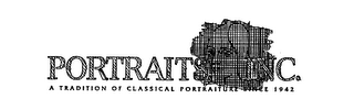 PORTRAITS INC. A TRADITION OF CLASSICAL PORTRAITURE SINCE 1942 logo