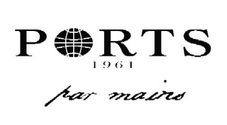 PORTS 1961 PAR MAINS logo