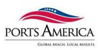 PORTS AMERICA GLOBAL REACH. LOCAL RESULTS. logo