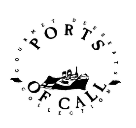 PORTS OF CALL GOURMET DESSERTS COLLECTION logo