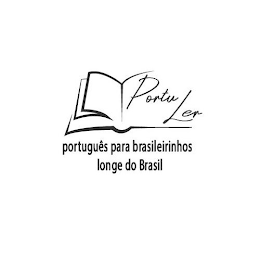 PORTU LER PORTUGUÊS PARA BRASILEIRINHOS LONGE DO BRASIL logo