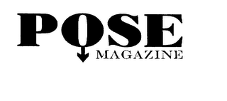 POSE MAGAZINE logo