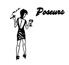 POSEURS logo