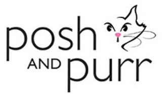 POSH AND PURR logo