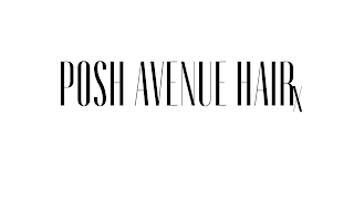 POSH AVENUE HAIRX logo