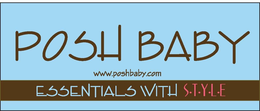 POSH BABY ESSENTIALS WITH S·T·Y·L·E WWW.POSHBABY.COM logo