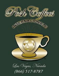 POSH COFFEES INTERNACIONALE LAS VEGAS, NAVEDA (866) 517-8787 logo