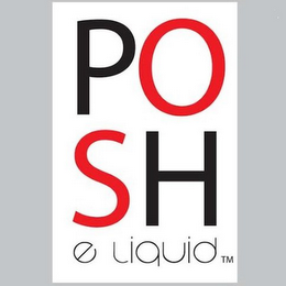 POSH E LIQUID logo