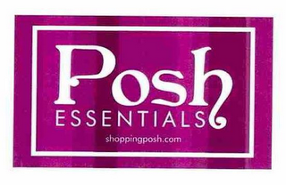 POSH ESSENTIALS SHOPPINGPOSH.COM logo