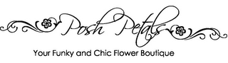 POSH PETALS YOUR FUNKY AND CHIC FLOWER BOUTIQUE logo