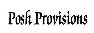 POSH PROVISIONS logo