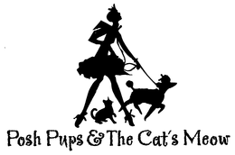 POSH PUPS & THE CAT'S MEOW logo
