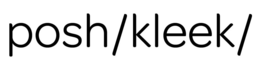 POSH/KLEEK/ logo