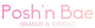 POSH'N BAE BRANDS & EXPORT logo