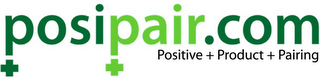 POSIPAIR.COM POSITIVE + PRODUCT + PAIRING logo