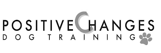 POSITIVE CHANGES DOG TRAINING logo