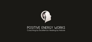 POSITIVE ENERGY WORKS COACHING BY EXCELLENCE HEALING BY NATURE logo