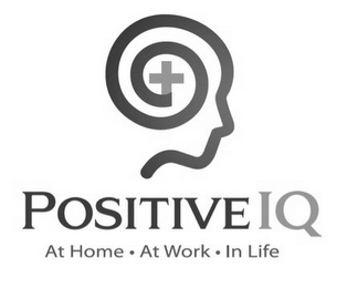POSITIVE IQ · AT HOME ·AT WORK ·IN LIFE logo