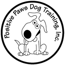 POSITIVE PAWS DOG TRAINING, INC. logo