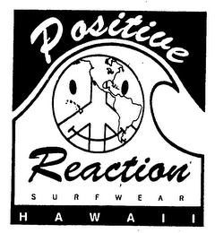 POSITIVE REACTION SURFWEAR HAWAII logo
