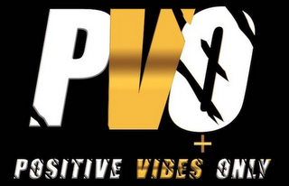 POSITIVE VIBES ONLY PVO logo