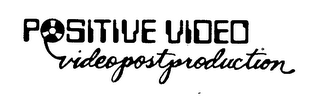 POSITIVE VIDEO VIDEOPOSTPRODUCTION logo