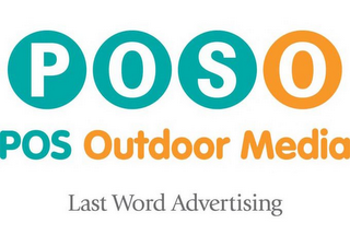 POSO POS OUTDOOR MEDIA LAST WORD ADVERTISING logo