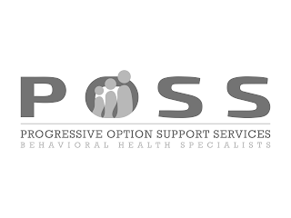 POSS PROGRESSIVE OPTION SUPPORT SERVICES BEHAVIORAL HEALTH SPECIALISTS logo