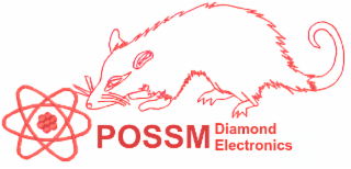 POSSM DIAMOND ELECTRONICS logo
