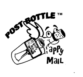 POST BOTTLE HAPPY MAIL logo