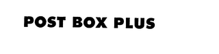 POST BOX PLUS logo