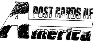 POST CARDS OF AMERICA logo