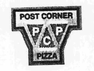 POST CORNER PIZZA PCP logo