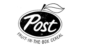 POST FRUIT IN THE BOX CEREAL logo