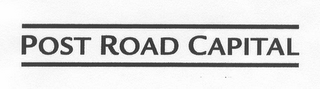POST ROAD CAPITAL logo