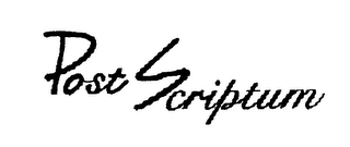 POST SCRIPTUM logo