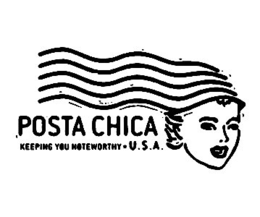 POSTA CHICA KEEPING YOU NOTEWORTHY · U.S.A. logo