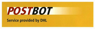 POSTBOT SERVICE PROVIDED BY DHL logo