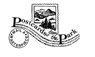 POSTCARDS FROM THE PARK MAIL A MASTERPIECE logo