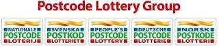 POSTCODE LOTTERY GROUP NATIONALE POSTCODE LOTERIJ SVENSKA POSTKOD LOTTERIET PEOPLE'S POSTCODE LOTTERY DEUTSCHE POSTCODE LOTTERIE NORSK POSTKODE LOTTERI logo