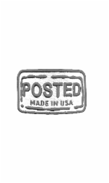 POSTED MADE IN USA logo