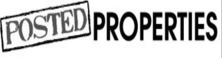 POSTED PROPERTIES logo